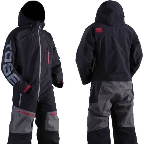 TOBE Privus Mono suit 2.0 Black/Red XS - Picture 1 of 6